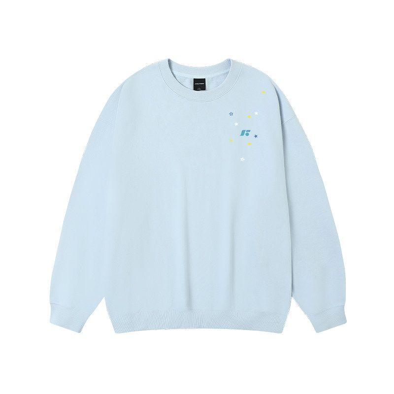 Jungle Tiger 420g Heavy Fleece Crew Neck Sweatshirt for Men and Women, Autumn and Winter Trendy Couple Thick Long-Sleeve Top