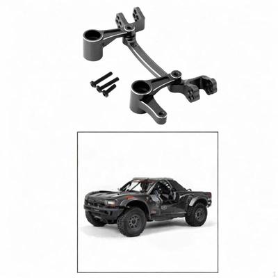 Steering Group Front Chassis Upgrade Part Aluminum Alloy Tail Armrest Lightweight RC Car Model