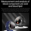 2025 New High Precision ECG+PPG Lipids Uric Acid Smart Watch Men Blood Pressure Body Fat Health NFC Sport Call Smartwatch for HUAWEI