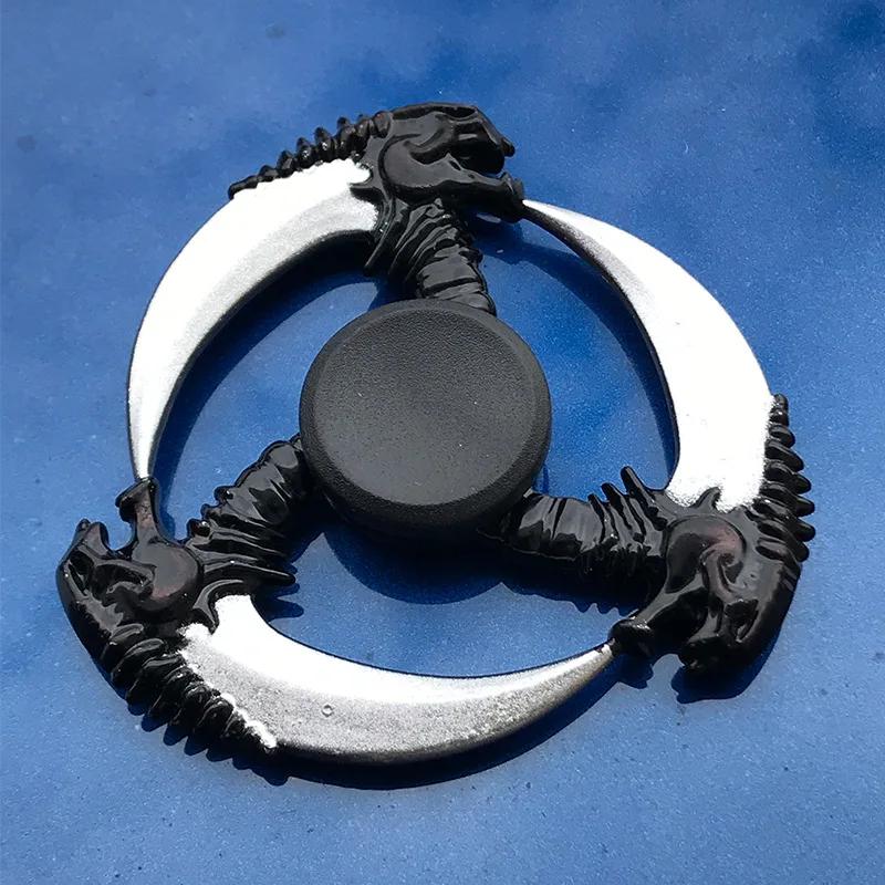 

Металлический спиннер-непоседа Серия игр для мобильных телефонов Ручной спиннер Игрушки для снятия стресса Хобби для взрослых Аутизм Креативность Подарки