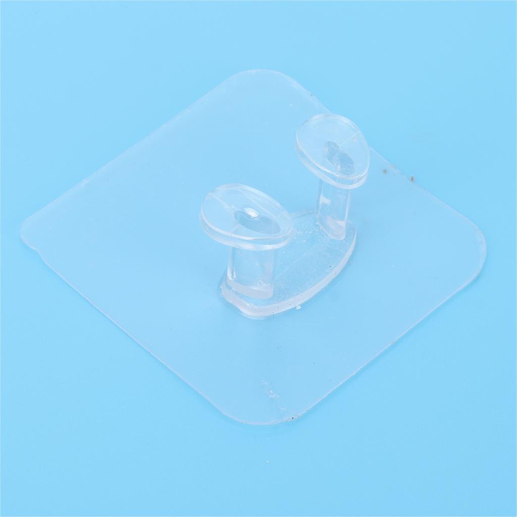 5pcs Razor Holder Multiple Uses Self Adhesive Wall Hanging Phone Holder Shower Towel Hooks