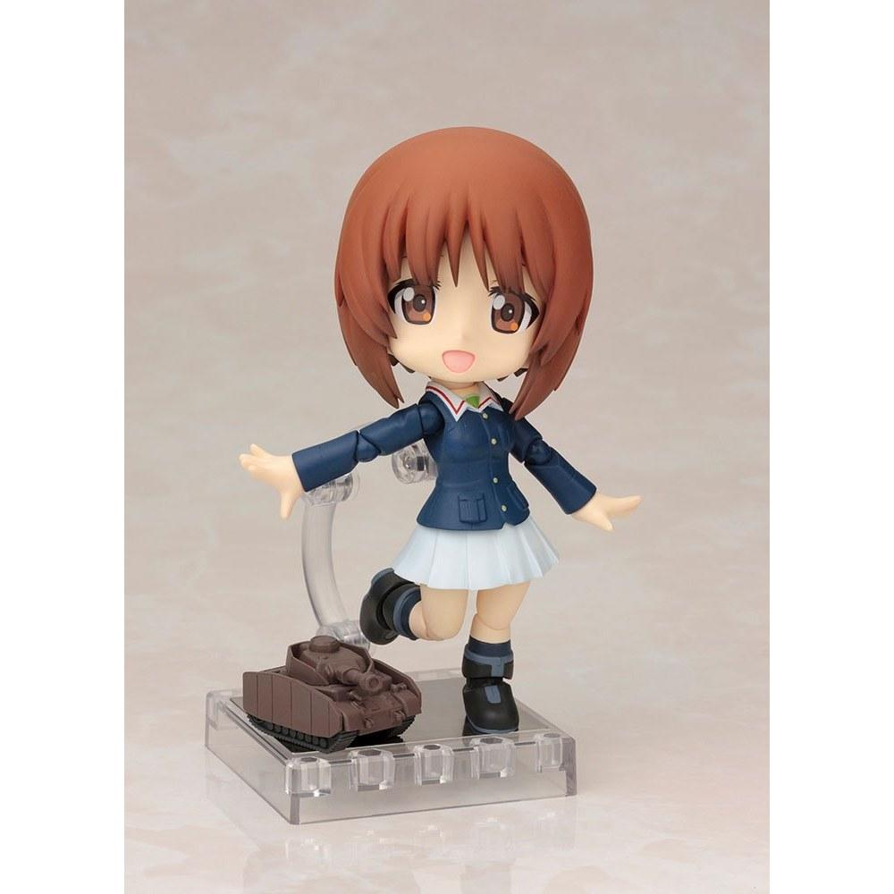 Kotobukiya Cu-poche Girls and Panzer Nishizumi Miho Non-Scale PVC Movable Figure