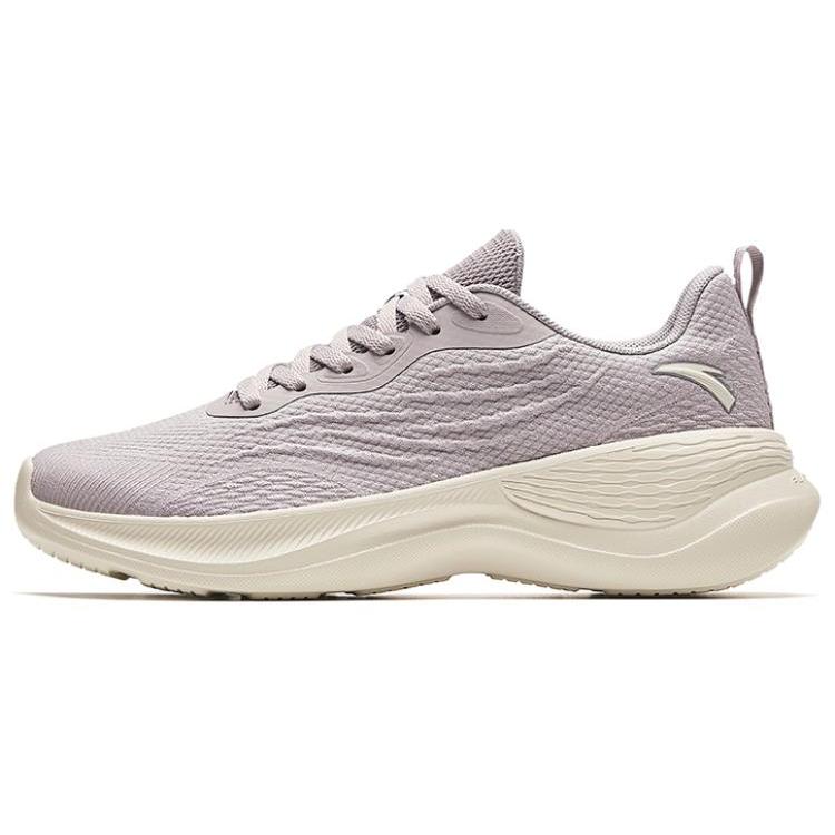 

New Anta Cushioned Slip-Resistant Low-Top Training Shoes Women s Purple Beige 122417790-2 36