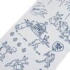 Kamawanu Chusen Hand Towel (Summer Pattern - Summer Banquet) 6072275, 33cm x 90cm