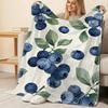 Soft Flannel Fleece Blanket, Watercolor Print Lightweight Breathable All-Season Throw for Home Couch, Office, Christmas & Halloween