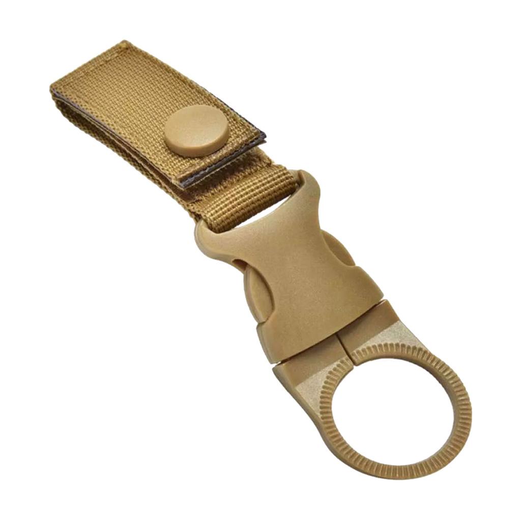 Portable Water Bottle Buckle Hook Holder Clip Key Chain for Camping