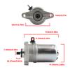10 Teeth Motorcycle Starter Motor For KYMCO AGILITY RS50 Scooter GY6 50 80 Engine Electric Starting Accessories 31210-KEE1-90A