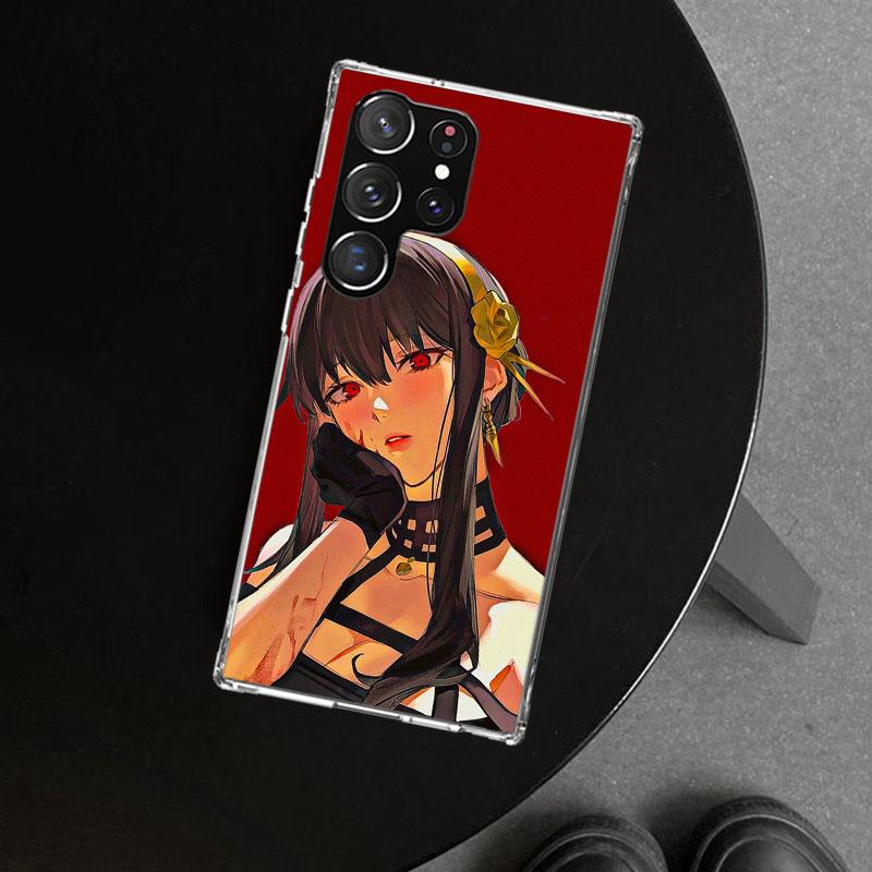 S-Spy Family Yor F-Forger Phone Case Cover for Samsung Galaxy S26 S25 Edge S24 S23 Ultra S22 Plus S21 FE S20 + Art Customized Fu