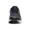 Li Ning Sports Lifestyle Series Comfortable Lightweight Shock Absorption Non-Slip Low-Top Casual Shoes Women Casual Shoes Black Purple AGLR306-2