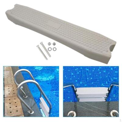 Échelon d'Échelle de Piscine, Échelons d'Entrée Remplaçables pour Piscines Hors-Sol, Plastique pour Natation