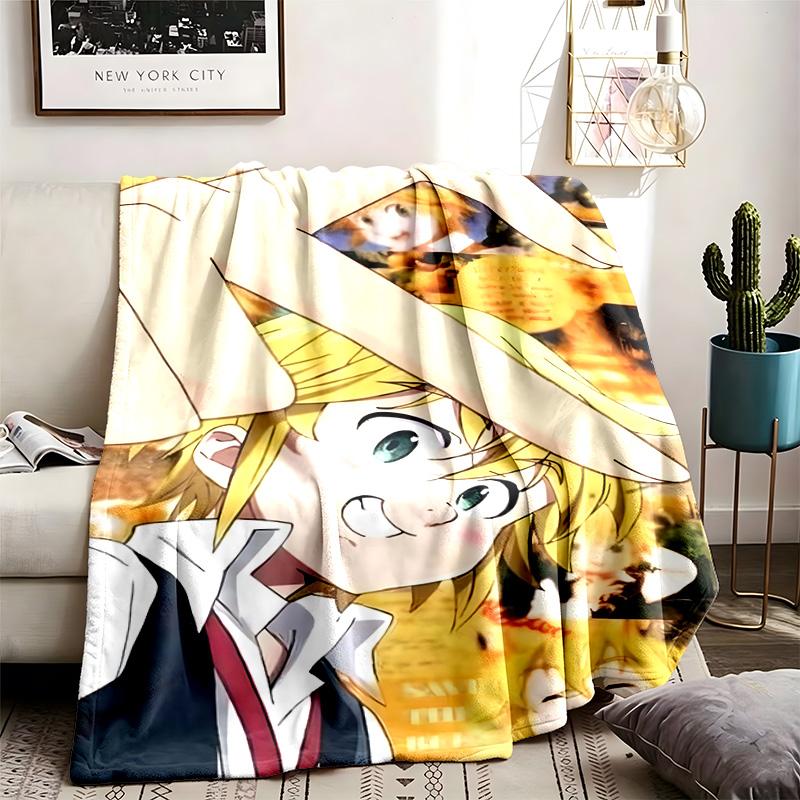The Seven Deadly Sins Theme Blanket Suitable For The Sofa Camping And Travel Made Of Soft Flannel Material An Ideal Gift For Occasions Such As Birthda