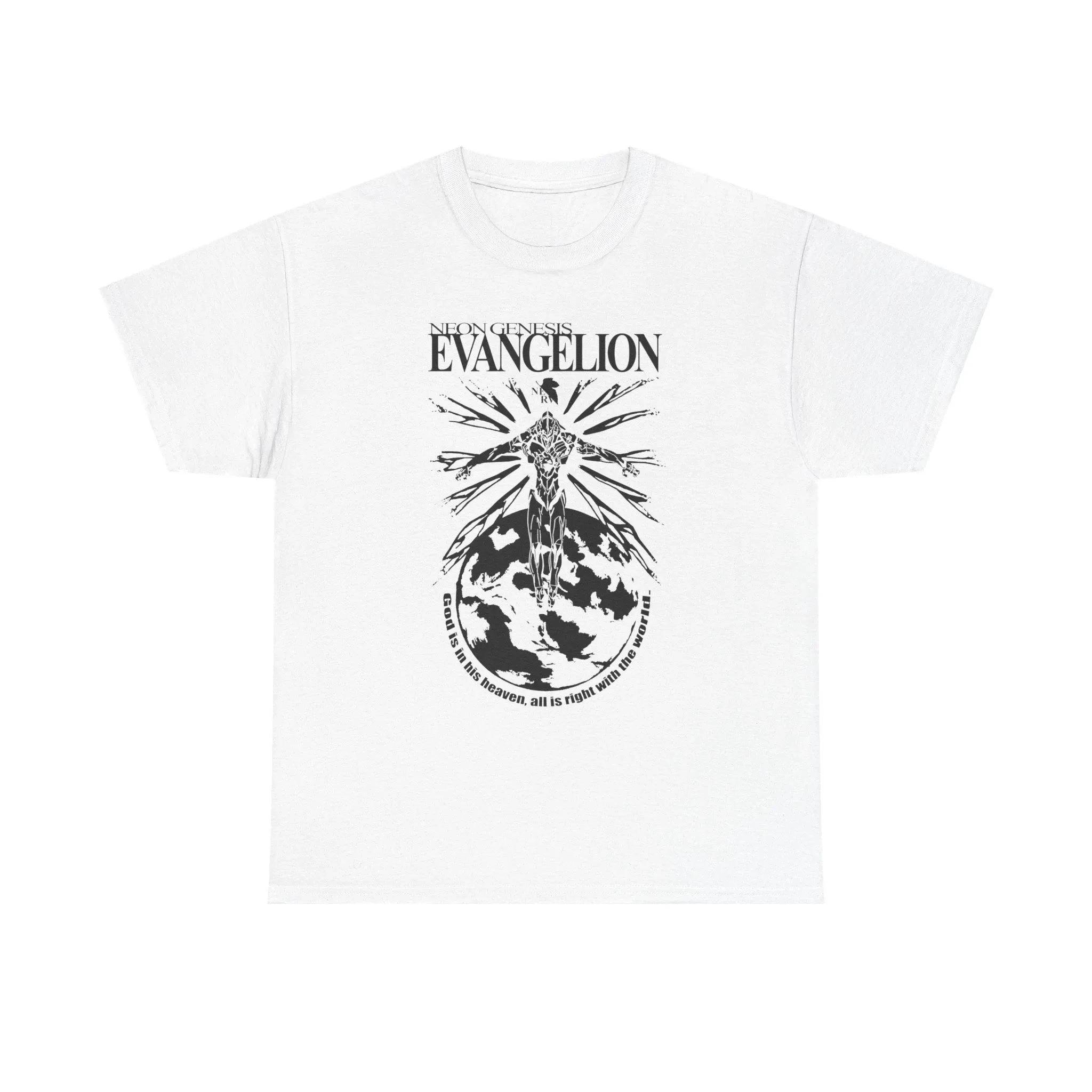 

2026 Fashion Evangelion Eva Unit-01 Shirt Anime Graphic T-Shirt Unisex Evangelion High Quality Parent-child T-Shirt All-Seaso... S разноцветный