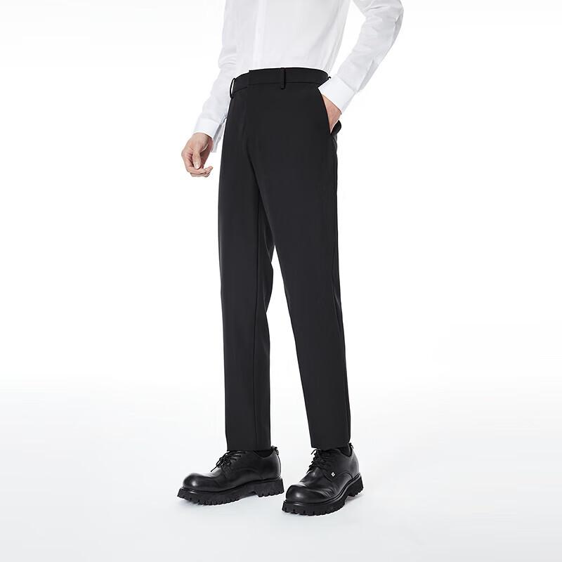 Peacebird Men's Four-Way Stretch Straight Leg Business Casual Pants
