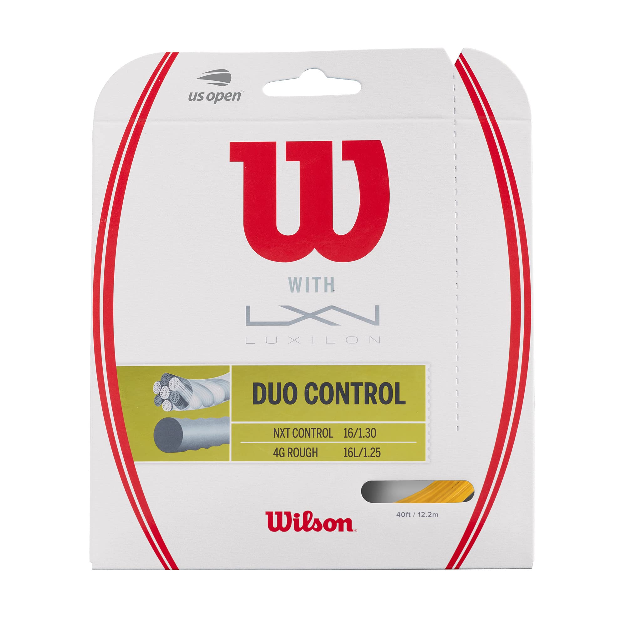 

Теннисные струны Wilson Gut DUO CONTROL WRZ949720 Wilson Gold/Natural жёлтый