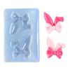 3D Pendant Keychain Silicone Molds for Resin Casting,3D Bowknot Resin Mold for DIY Jewelry Making Nail Art Decorations