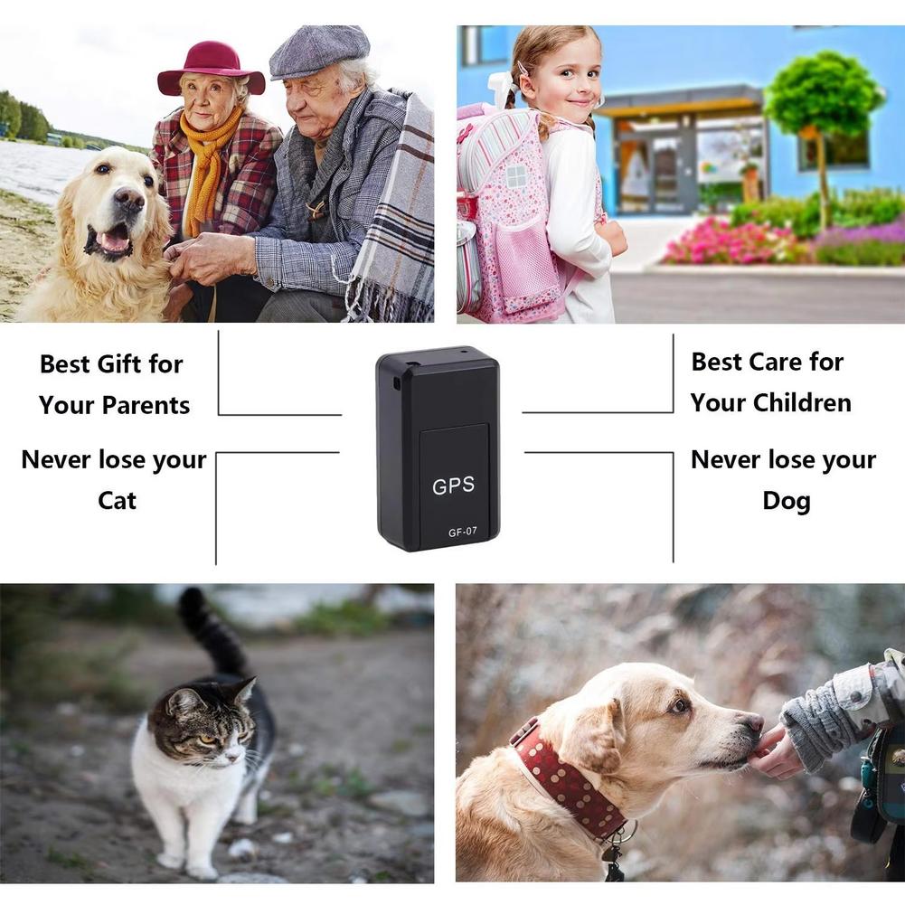 Mini GF-07 GPS Tracker Car Bike Bicycle Pets Children Real Time Tracking Positioner Strong Magnetic Anti-lost Locator