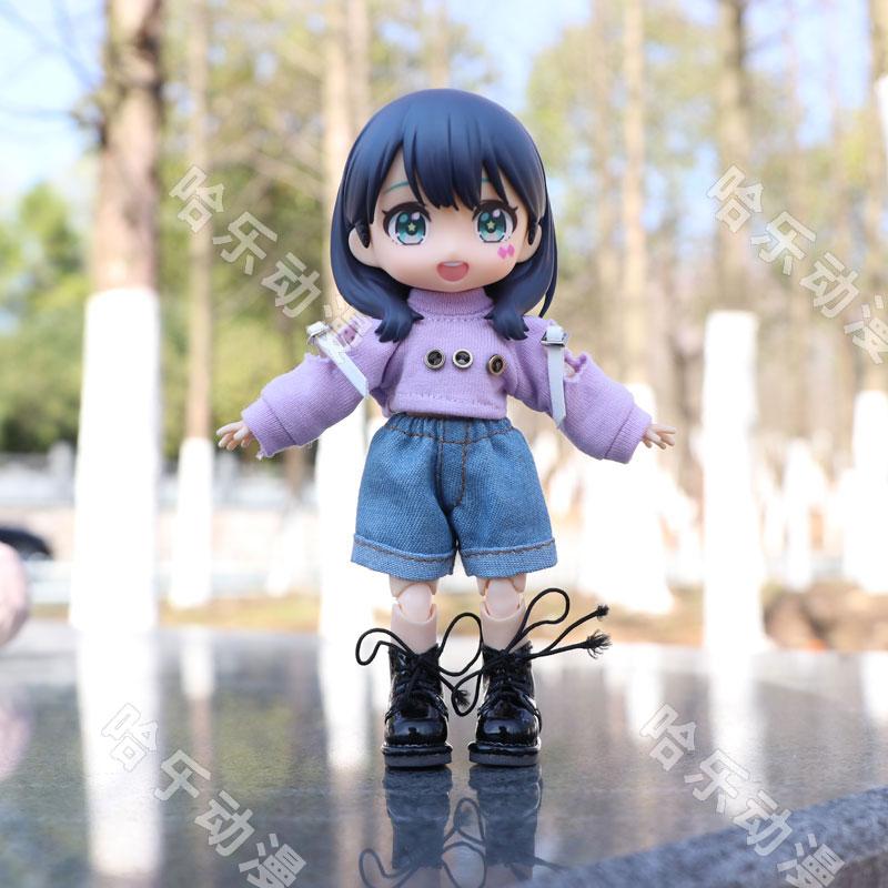 Clothes Denim Shorts Five Colors Decoration Fashion Molly Body Doll Toy Clothing OB11 GSC 1/12bjd Play Entertaining Safe Kid Friendly Fun