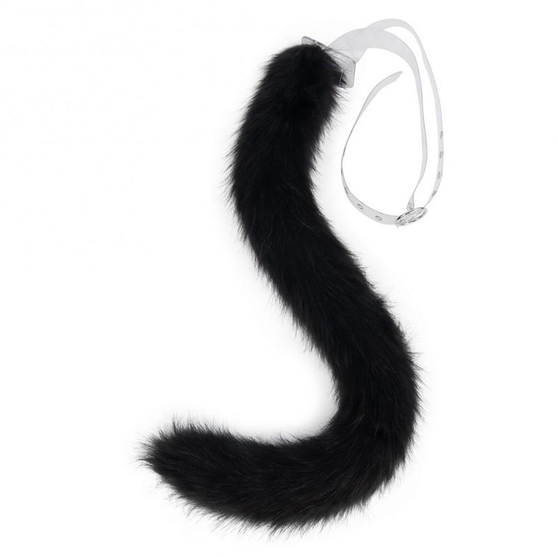 Plush Cat Ear Headband With Tail Accessory Set Lolita Fashion Cosplay Kawaii Anime Style Hair Decoration
