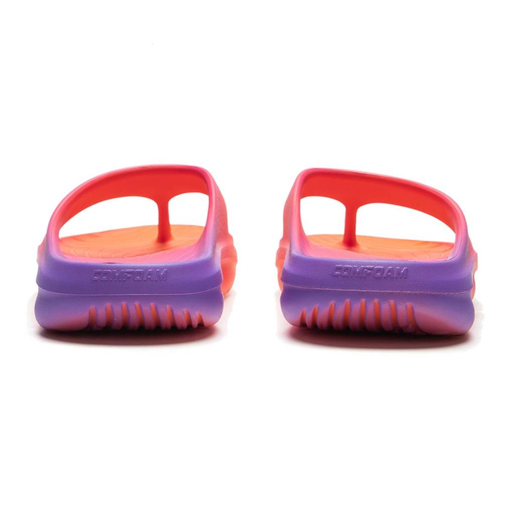 Li Ning League Of Legends X  Versatile Casual Anti-Slip Flip Flops Unisex Footwear Orange Purple AGAU029-3