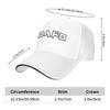 Dorohedoro Title White Sun Baseball Cap  Spring Street Style Hip Hop Hats For Couple Women Tennis Skate Baseball Caps