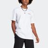 Adidas Originals Adv Mtn B Tee With Back Logo Print Round Neck Sport Short Sleeve Men Tops White IC2364