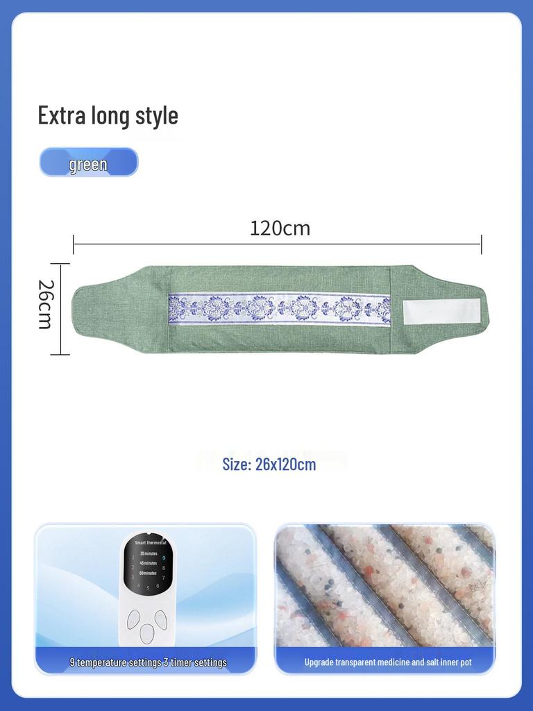 Electric Sea Salt Heat Therapy Pack - Full Body Heating and Moxibustion Physio Bag