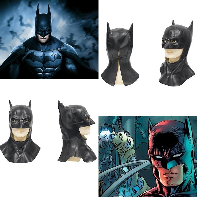 The 2022 Dark Knight Batman New Latex Masks Cowl Cosplay Party Props Superhero