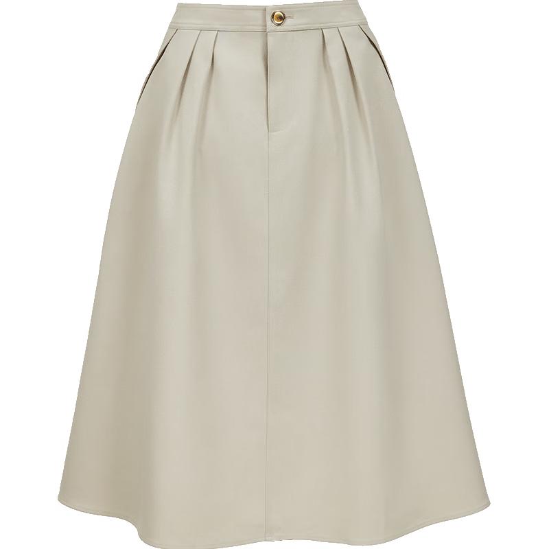 

VEROMODA 2025 Autumn Pleated A-line Midi Skirt S