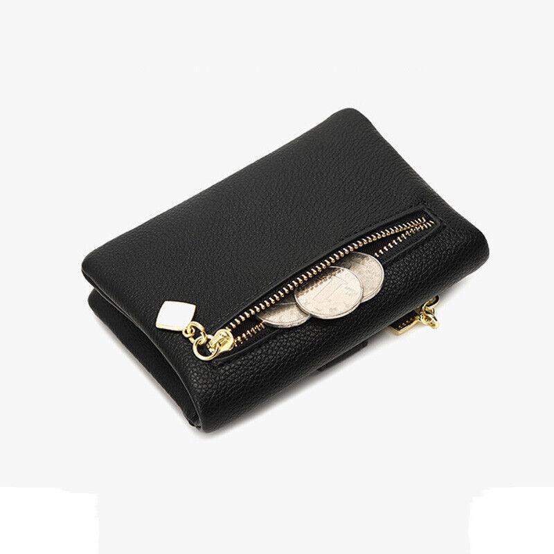 Маленький женский кошелек и кошелек Женский кошелек с ремешком для монет розовый — фото 4