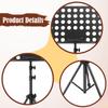 Portable Foldable Music Stand, IRIN One-Button Collapsible Tripod Design for Easy Transport & Storage, Compact Sheet Score Holde