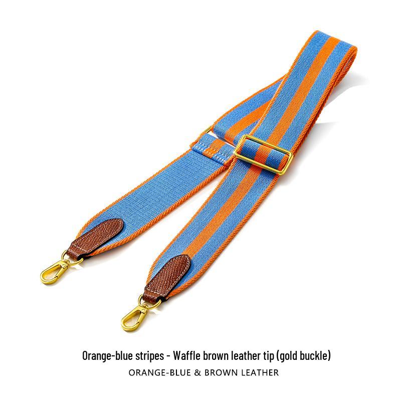 

Универсальный холщовый плечевой ремень F-97 Color Block – Идеально подходит для модификации и замены сумки.