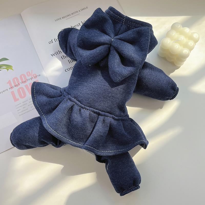 Huisdier hond kat kleding herfst en winter vierpotig pak hond rok sport kat benodigdheden teddy gevecht middelgrote hond corgi