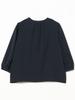 LIFE STORE by BEAMS Navy Front Ruffle Blouse BMING Women's (S-L)