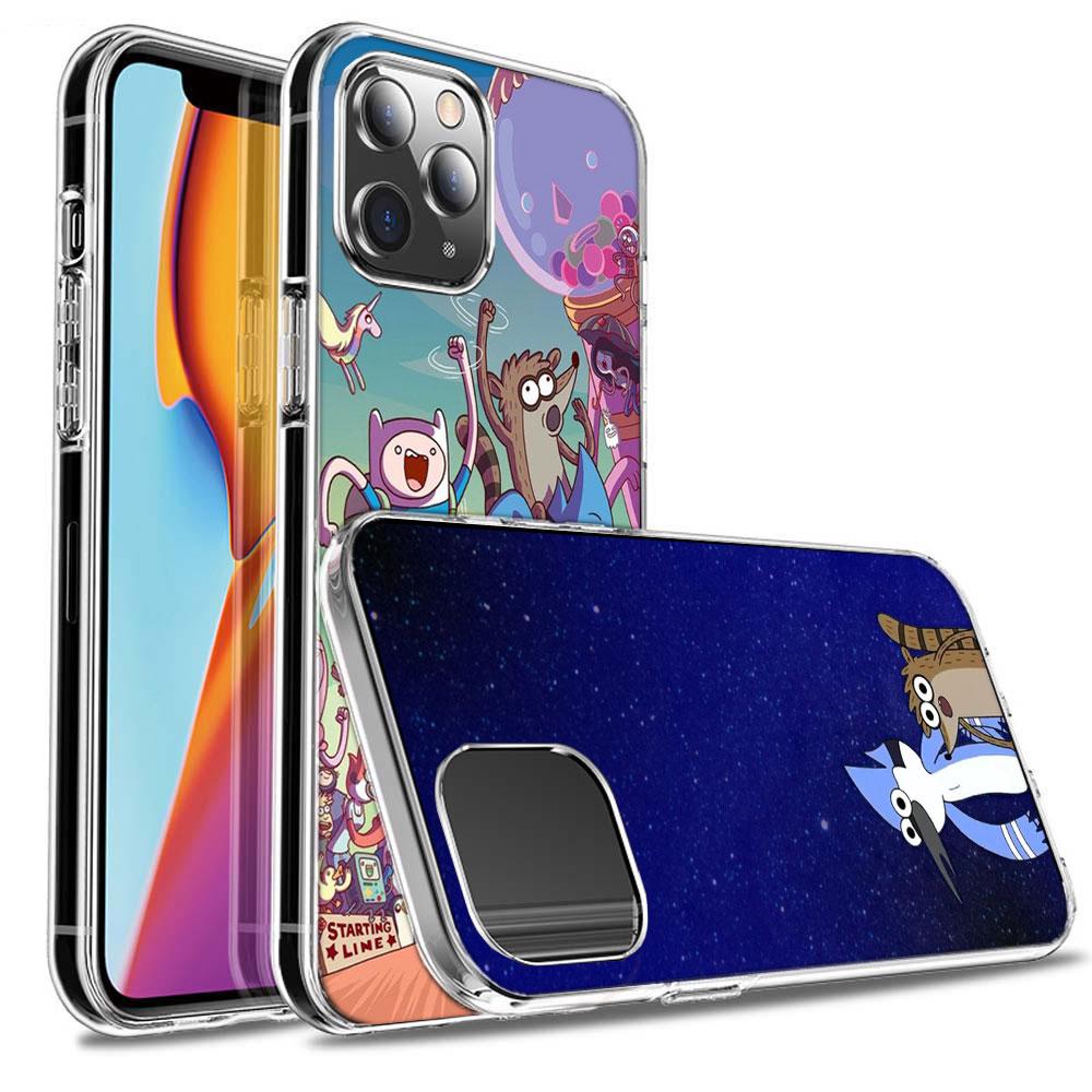 Cartoon Regulars Cute Show Phone Case For Iphone 16E 15 Pro 14 Plus 17E 16 17 Pro Max Air 11 12 13 Mini Shockproof Capa Cute