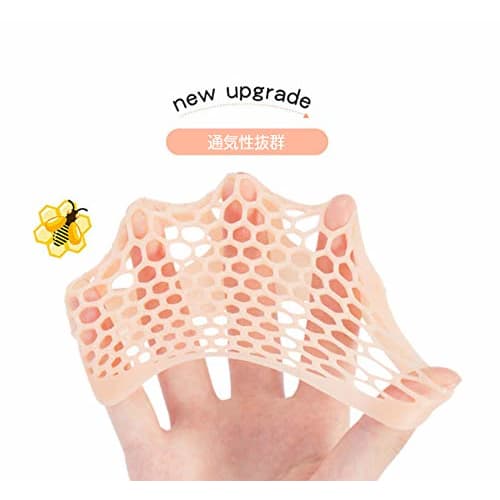 Lumiele Mesh Foot Protection Pads with Gel Support Cushion for Corns, Calluses, and Blisters Prevention, Cracked Foot, and Shock Absorption, Set of 4