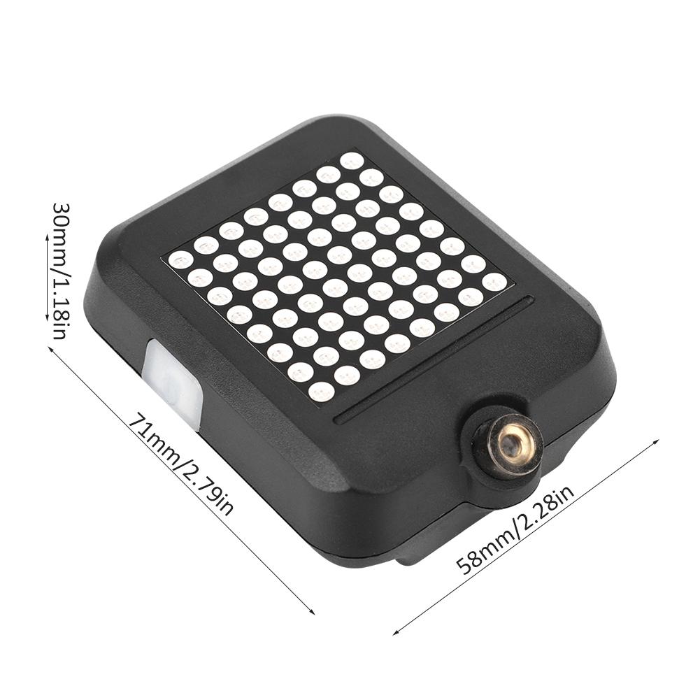 Intelligent USB Charging Bike Warning Tail Light   Turn Signal Lamp Cycling Equipment
