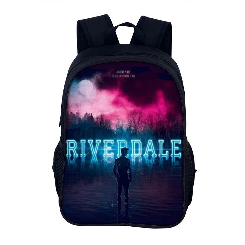 Riverdale Valley Backpack For Students With Nylon Material And Large Capacity For School And Daily Use