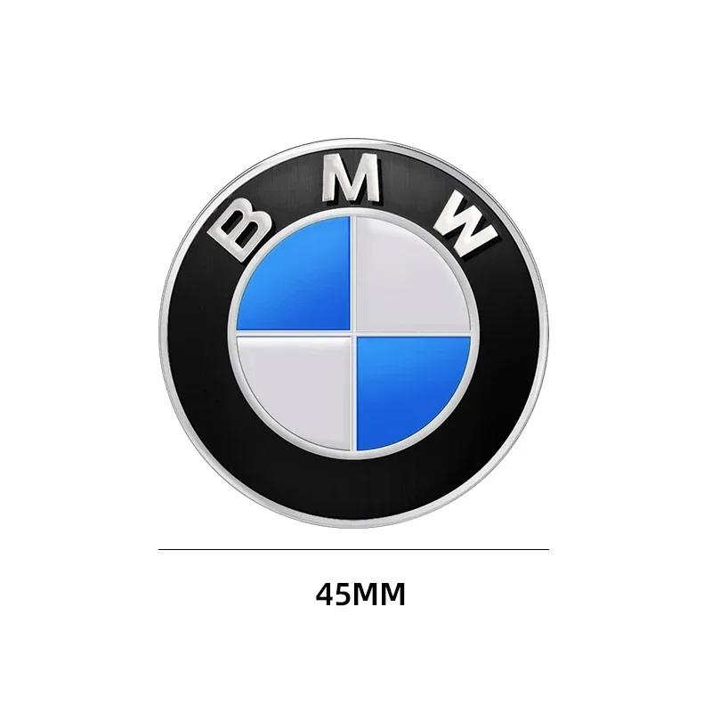 1 STÜCK 45mm Auto Lenkradabdeckung Aufkleber Emblem Logo Für BMW M E39 E46 E60 E90 F10 F20 F30 G20 G30 E87 E53 F15 Zubehör