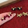 Unique Horse Shaped Flocking Earrings For Women Fashion Jewelry Comfortable Wear Accessories Stylish Gift Present