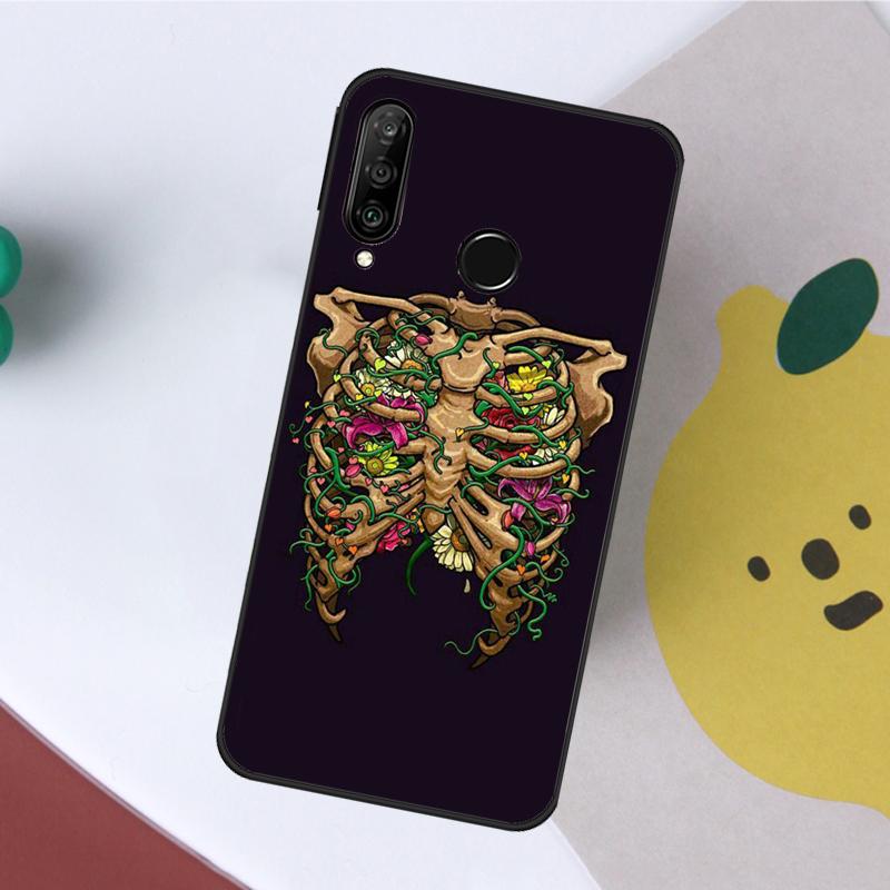 Medical Human Organs Brain Kidney For Huawei Nova 10 9 SE 11 Pro Y60 Y70 Y90 Y61 Y91 Y72 Y73 12i 11i 8i P20 P40 P30 Lite Case