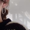 Fashion Earring Jewelry 925 Sterling Silver Punk Chunky Large Earring Oval Shape Gold Plated Hoop Earrings for Women