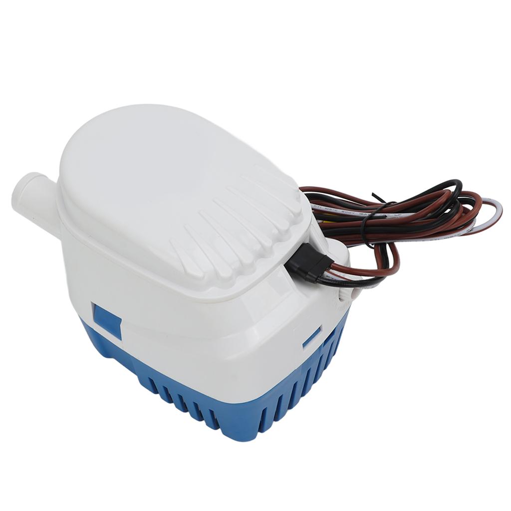 Bilge Submersible Pump Electric Automatic Water Drainage Pump with Reed Sensor System for Boat Power