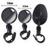Universal Motorcycle Mirror Handlebar Rearview Mirror for Bicycle 360 Rotation Adjustable for Bike Riding Cycling Mirror