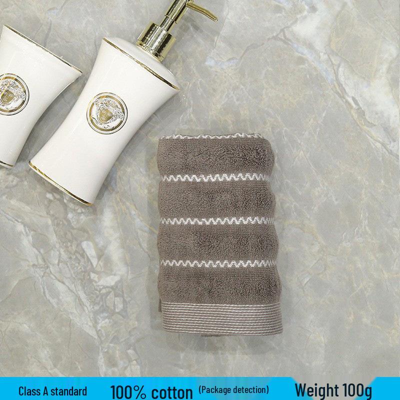 Serviette de bain épaisse absorbante en pur coton pour la maison et le lavage du visage