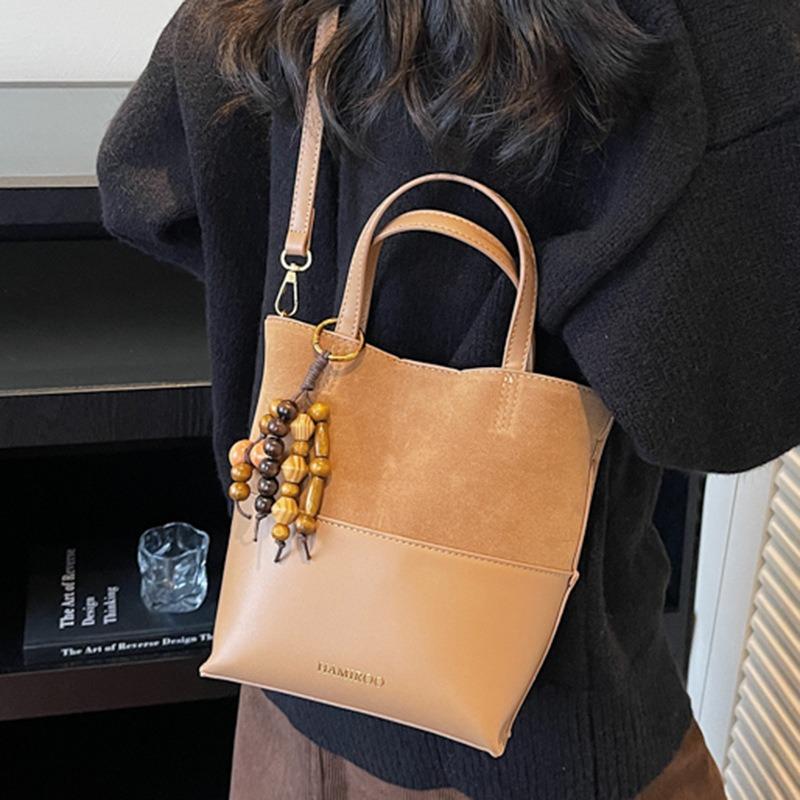 Fashion Niche High-value Handbag Women's Autumn New Large-capacity Retro Simple Shoulder Small Square Bag