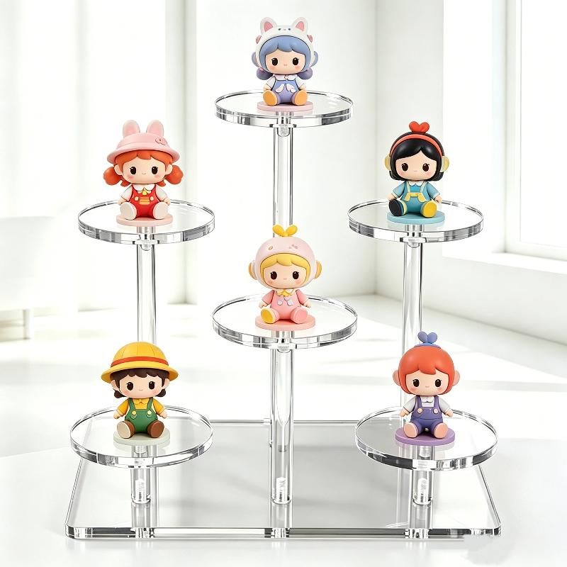 Large Special Display Model Stand Acrylic Model Shelf For Product Showcase Self-Assembled Acrylic Display Stand