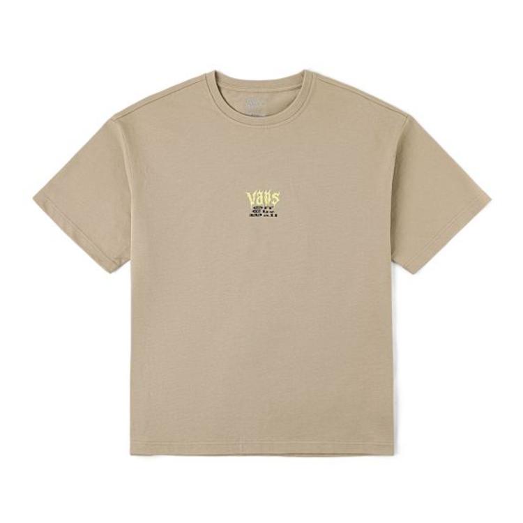 Vans Short Sleeve Loose Fit Pullover Round Neck Fun Print T-Shirt Unisex tops VN000TK71O3 S
