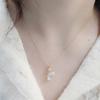 S925 Silver Classic Crystal Choker Necklace Pendant for Women 14K Gold Plated Necklaces Wedding Party Jewelry Gift