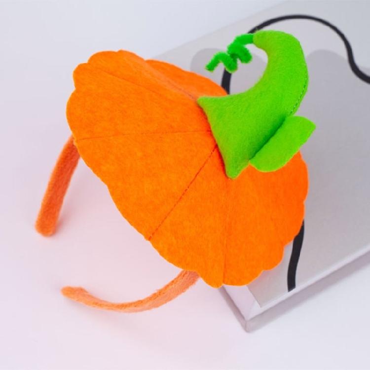 Pumpkin Costume Include Hairband, Skirt for Kid Birthday Halloween