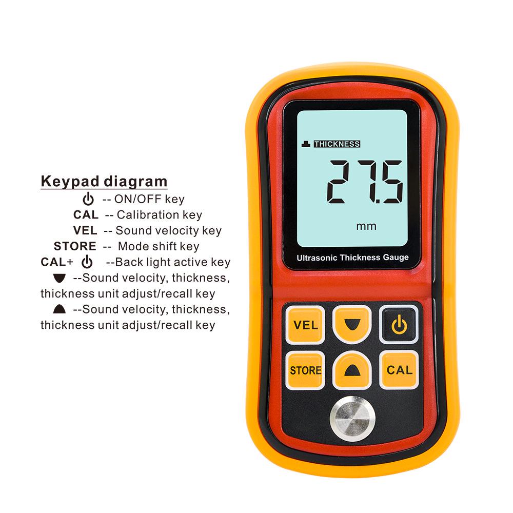 SmartSensor GM100 High-Precision Ultrasonic Thickness Gauge